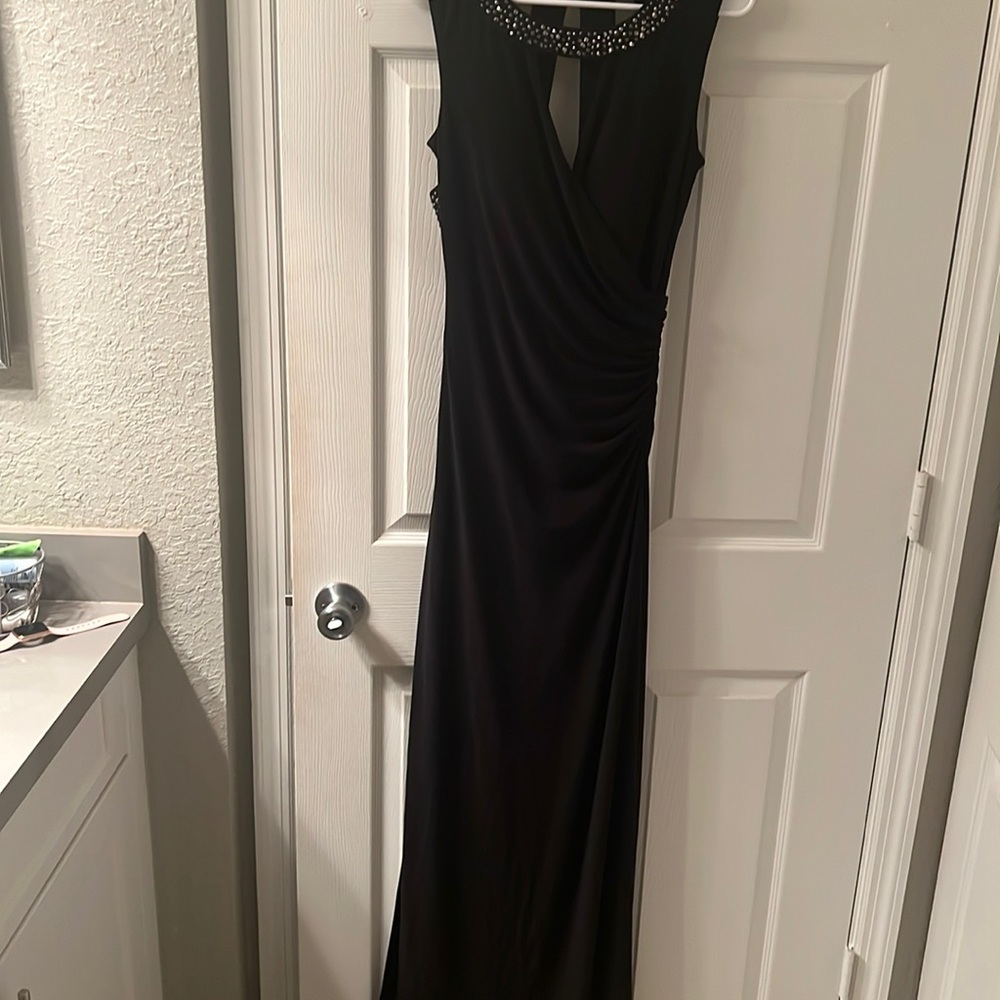 GORGEOUS BLACK LONG GOWN